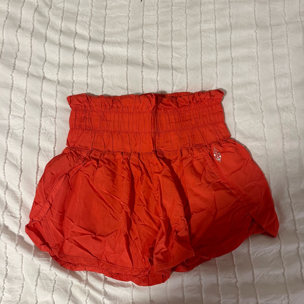 Red free people shorts!